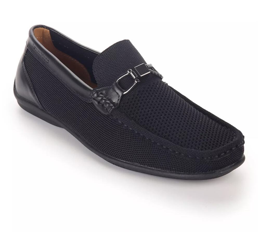 Aston Marc WALK-01 Shoes Men's Size 12 Black Mesh Driving Loafers New Box